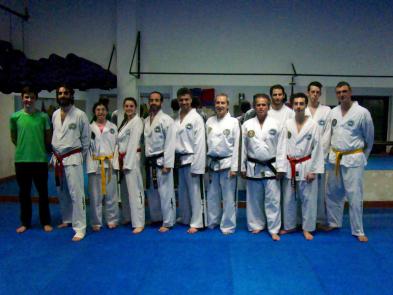 Clase especial de Taekwon-Do en Palermo, dictada por le Master Horacio Boitano