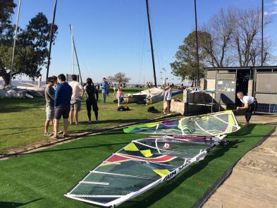 Arrancando la temporada de Windsurf