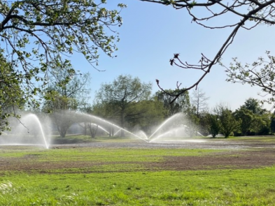 Avances cancha de golf de Fátima 