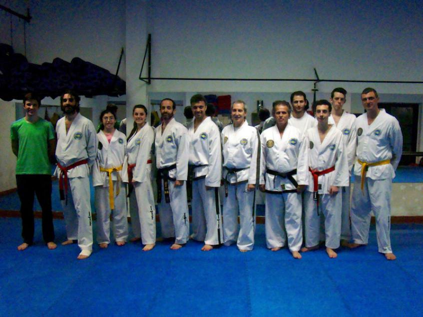 Clase especial de Taekwon-Do en Palermo, dictada por le Master Horacio Boitano